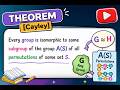 CAYLEY THEOREM PROOF by SUMAN SIR #grouptheory #group #cayley