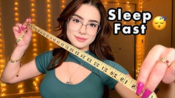 ASMR Fast and Aggressive Measuring You Roleplay 📐 Personal Attention for Sleep