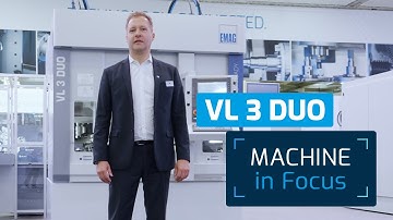 Machine in Focus: VL 3 DUO - Top performance in precision turning technology