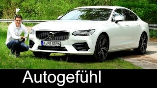 Volvo S90 RDesign FULL REVIEW test 2017 D5 Polestar  Autogefuehl