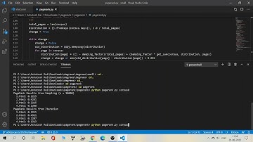 CS50 AI: Project Pagerank