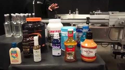 Labelette APS106, automatic, inline, pressure sensitive wrap labeler