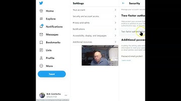 Twitter - Setup Two-step authentication