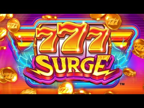 777 Surge slot by Gameburger Studios - Gameplay