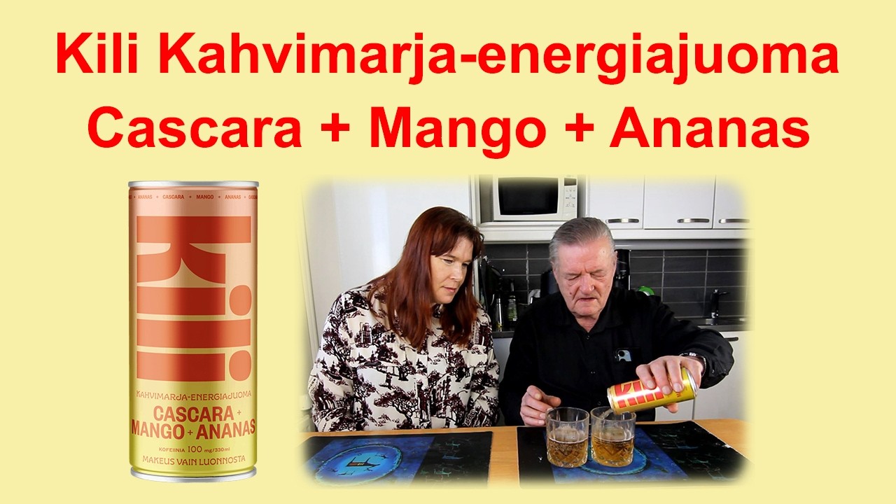 Kili Kahvimarja energiajuoma Cascara + Mango + Ananas