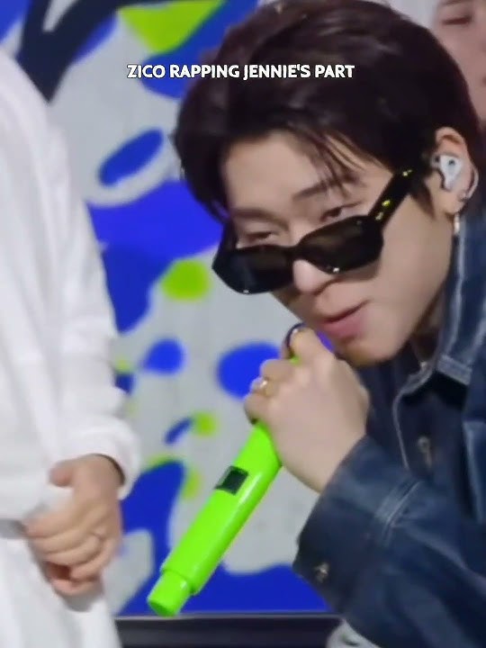 Zico rapping jennie's part 🌟                                          #kpop #jennie #zico #spot