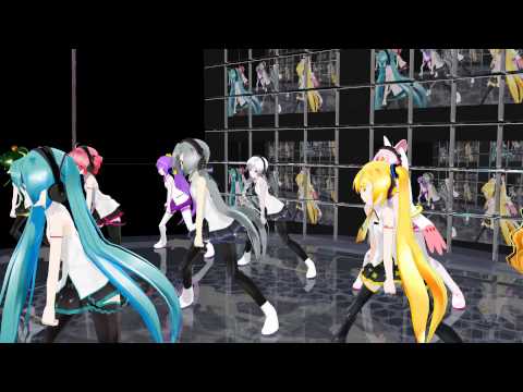 【MMD】Lat式娘たちに「LOVE＆JOY」を踊って貰いました【Full HD】