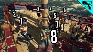 8 MAN CREW  Sea of Thieves Greatest Experience #5