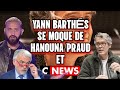 Yann barths humlicyril hanouna et pascal praud dans quotidienrponse intelligentebravo