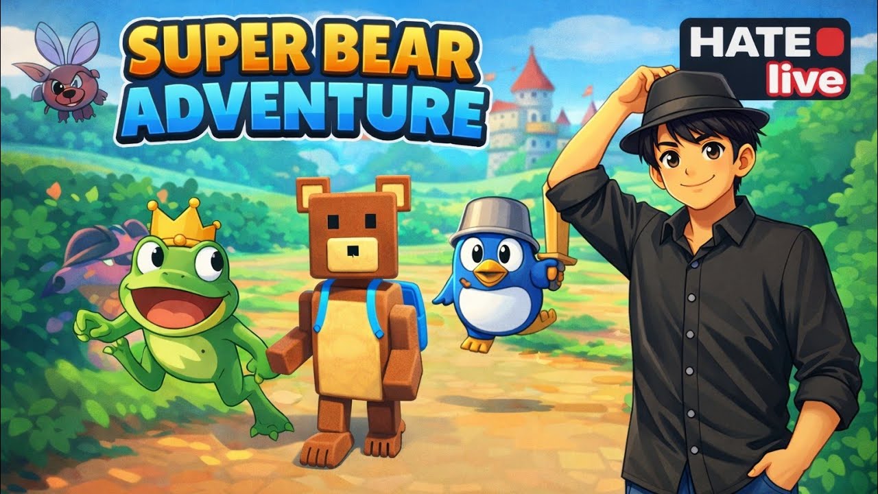 🐻 Super Bear Adventure LIVE | Hidden Secrets & Fun Gameplay 😱🔥