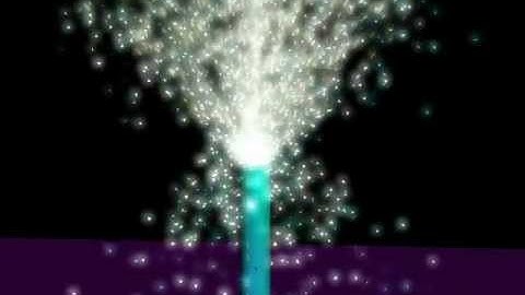 3DS Max Fireworks Fountain