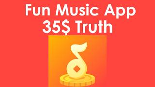 Приложение Fun Music: правда или подделка? | Тест вывода 35$ или это мошенничество? screenshot 2