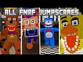 All FNAF Jumpscares/Attacks in Minecraft (1-6) [Dany Fox Addons]