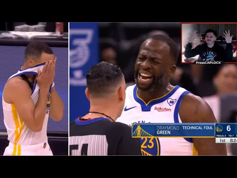 Draymond Green EJECTED 4 Minutes into Warriors vs Orlando Magic Reaction 💀