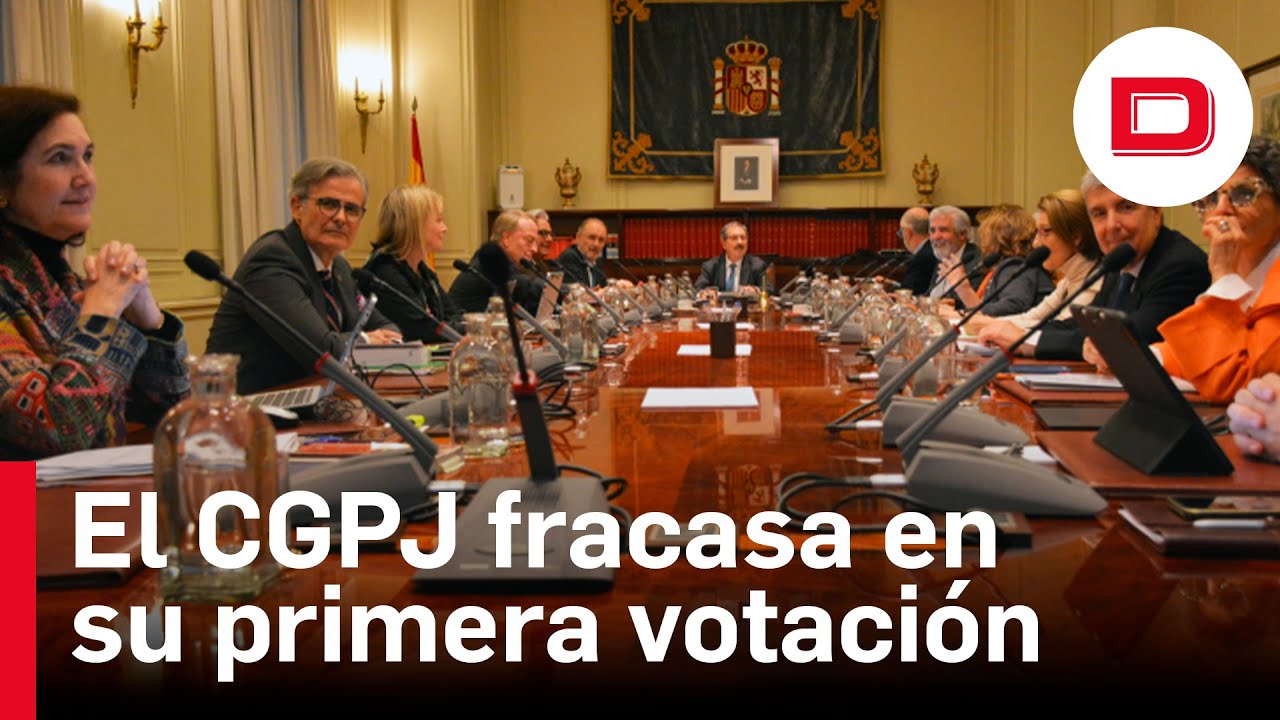 Bloqueo del CGPJ en el primer intento por desencallar los nombramientos ...