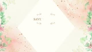 WEDDING iNVITATION TEXT VIDEO TEMPLATE | SOCIAL MEDIA STICKERS | FREE TO USE AUDIO ~ALTECH STUDIOS screenshot 4