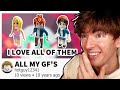 Reacting to cringey Roblox DATING videos