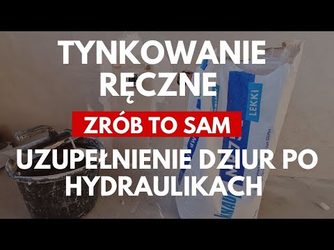 Wideo: Jaka jest różnica między tynkiem a szpachlą - podświetlenia