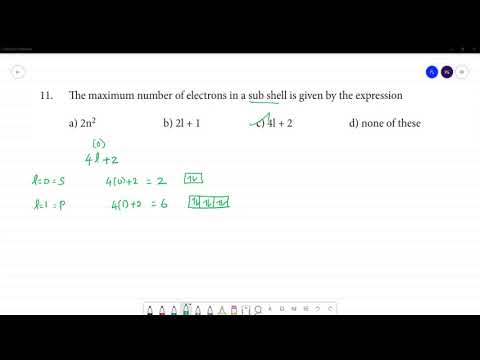 The maximum number