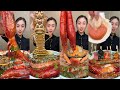 🦐🔥 Epic Seafood Feast Mukbang with Eating Sounds | ASMR Giant King Crab, Lobster & Octopus Madness!