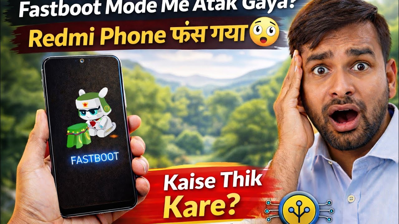 How to fix fastboot mode problem in redmi || redmi phone fastboot fix