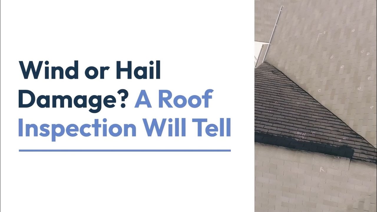 Wind or Hail Damage A Roof Inspection Will Tell