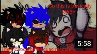Ruby rose, Blake belladonna, Shadow, and Sonic react to, So this is basically rwby