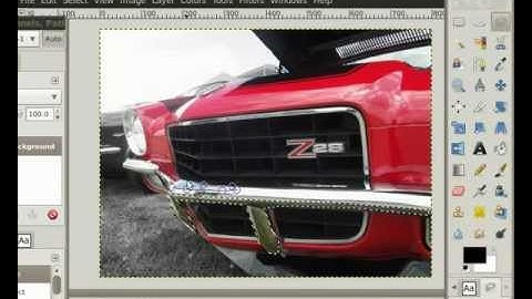 Adventures in Gimp Episode 1 - Selective Desaturation