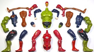 Assemble Avengers  Toys | Iron Man VS Hulk VS Superman VS Siren Head ~ Avengers