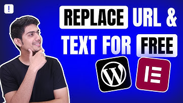 Replace URL & Text for FREE in WordPress & Elementor – Bulk Edit Made Simple