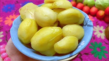 Cóc ngâm chua ngọt giòn rụm, càng ăn càng ghiền, cách làm cóc ngâm đường ngon, đơn giản, dễ làm