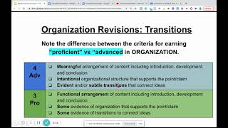 TDA Organization Revisions   Transitions