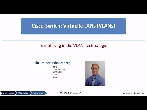 Cisco-Switch: Einführung in VLANs (CBT24 Powerclip)