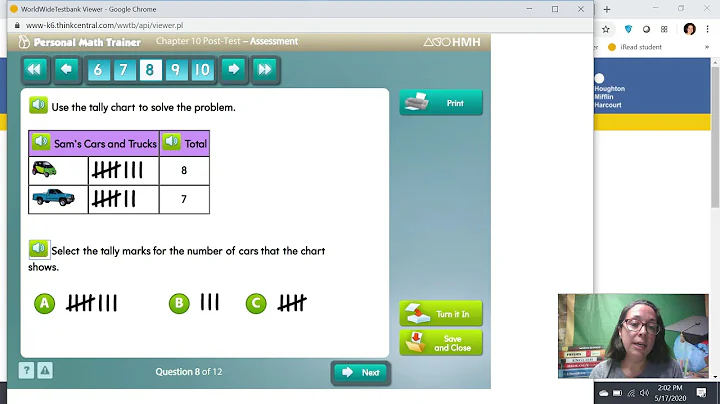 Math Chapter 10 Test