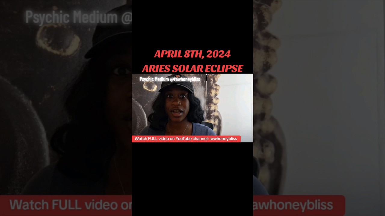 Solar Eclipse in Aries, April 8th, 2024 