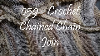 058 - Crochet Chained Chain Join