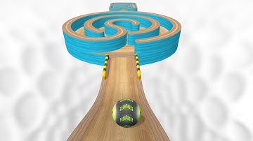 Going Balls Speed run Gameplay Level 487