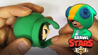 Clay Tutorial/ Let's make Brawl stars Leon/DIY