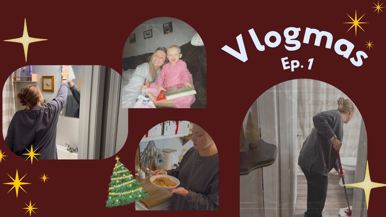 Vlogmas Ep. 1 | Chatty Cleaning Vlog + Protein Pancakes