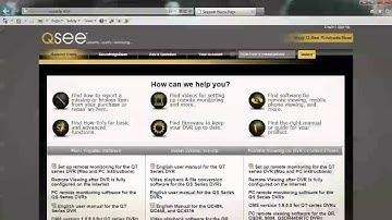 How to set up an account on Q-See