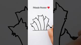 Cute Best Friends Cats Drawing 🐱💕 | Creative Cat Doodle Art #shorts #art #viral #cute #trending