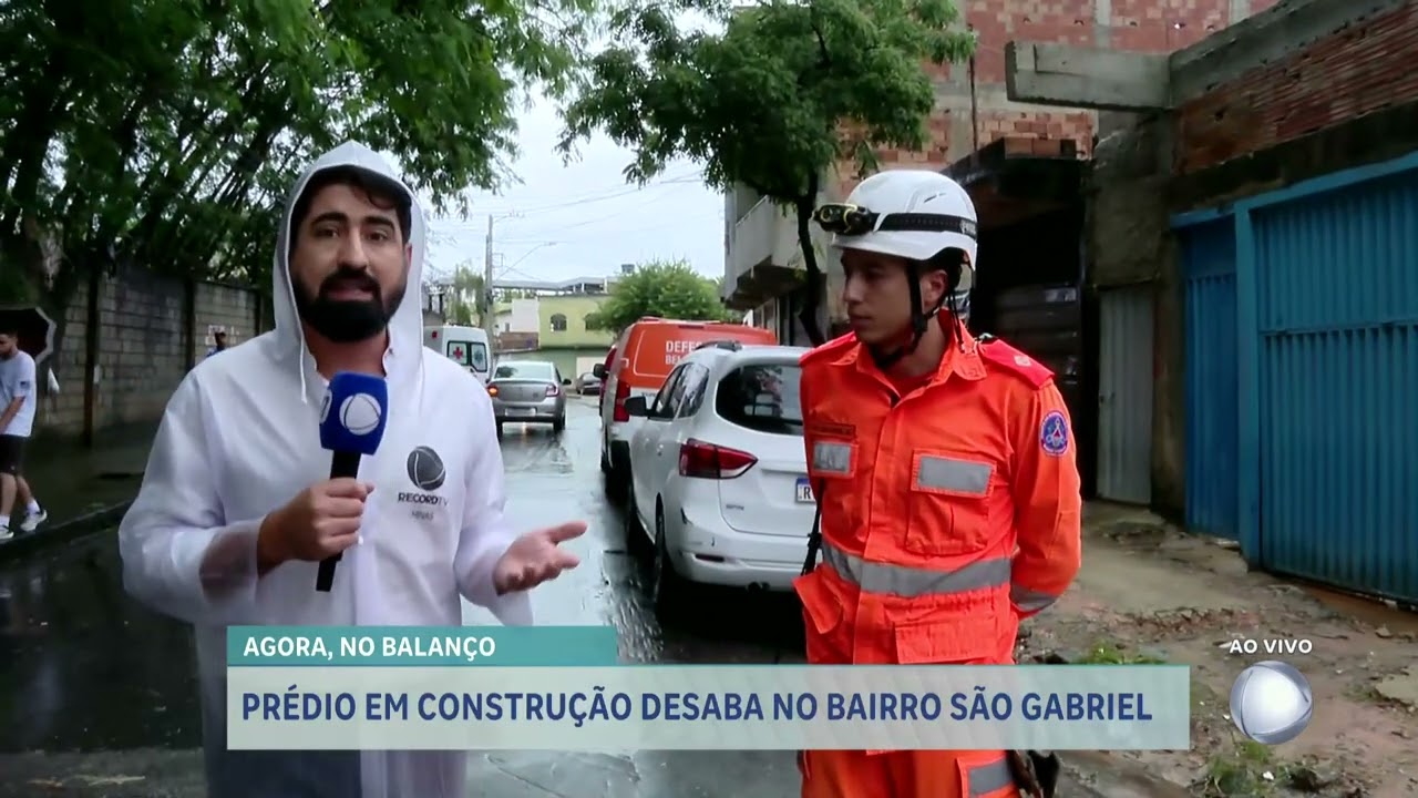 Mulher presa em casa em BH após imóvel vizinho desabar relata momentos de angústia