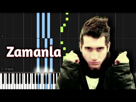 Lil Orxan - Zamanla (Piano tutorial)