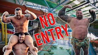 THEY CLOSED WATERWORLD JUST FOR US! - Ft. World's Strongest Man