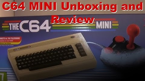 The C64 Mini - Unboxing and Review