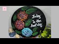 Easy flower painting for beginners l Acrylic painting tutorial l Simple painting technique#tips