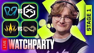 🔴 PCF vs GX / BBL vs EF - VCT EMEA Stage 1 2026 #vctwatchparty​