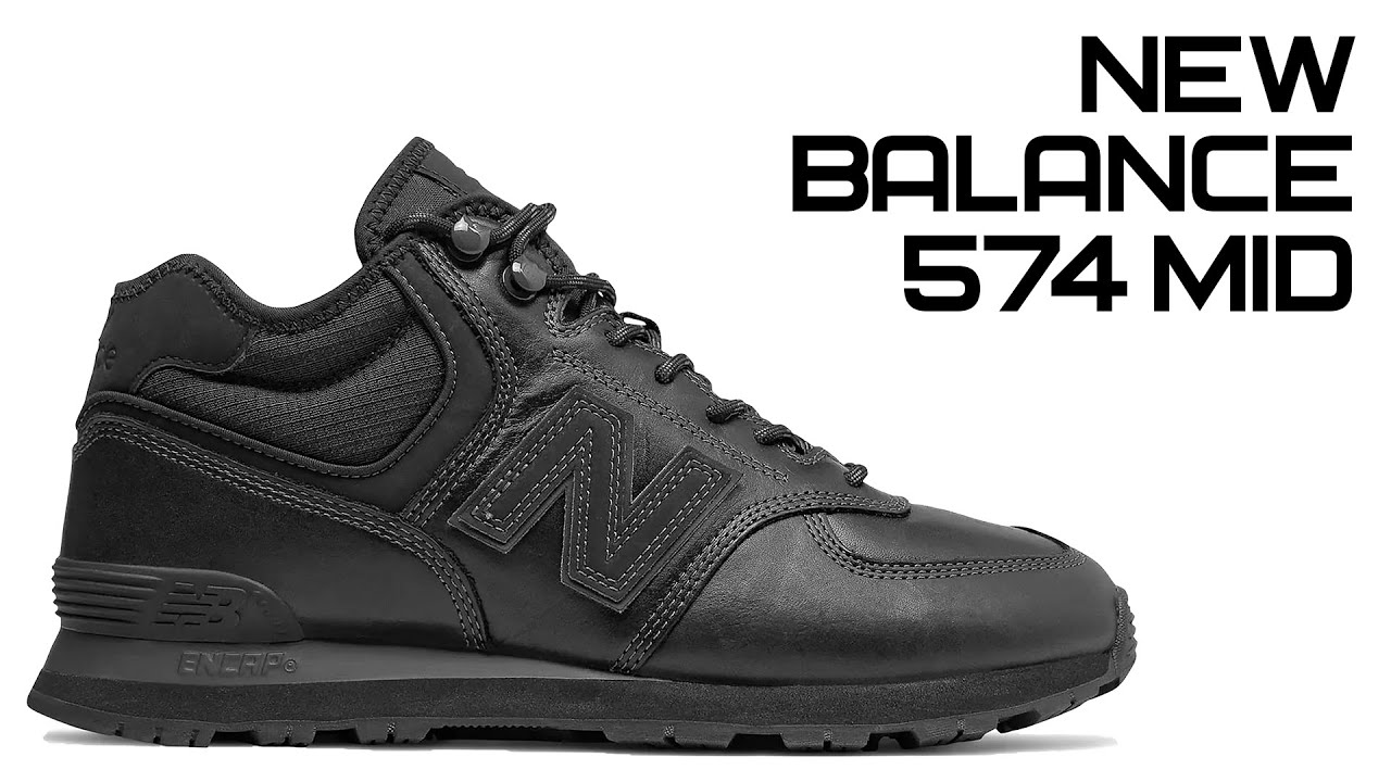 new balance 574 mid black