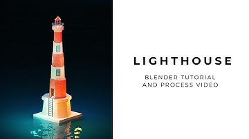 How to make LightHouse? | Blender 2.8 | Process and modelling Video