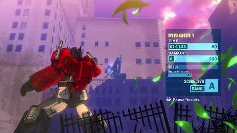 Transformers Devastation: Thundercracker Boss Fight No Damage